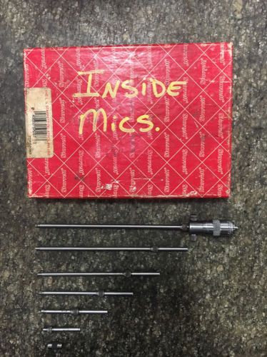 starrett inside micrometer set