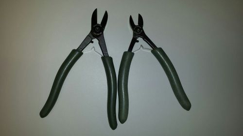 Two swanstrom precision wire cutters s610e and s510e made in usa (2) for sale