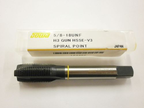Sowa Tool 5/8-18 H3 Spiral Point Yellow Ring Tap CNC Style HSS 123-352 ST31