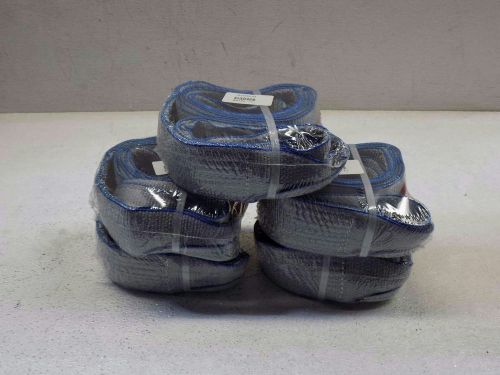 Lot of 5 Lift-All EE1803TFX8 8ft. Tuff-Edge Web Sling