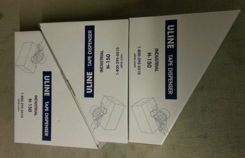 3 Uline Industrial Tape Gun Dispenser Side Load Tape H-150. Free shipping