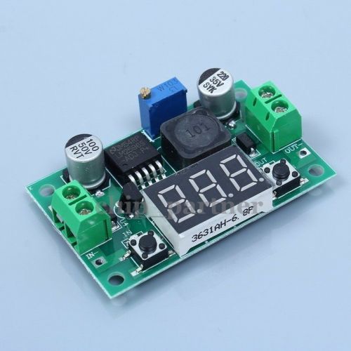 High Power LM2596S Adjustable Step Down Module With Digital LED Display