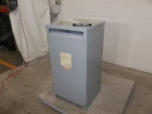 Cutler Hammer 50KVA Single Phase Pri 240/480V Sec 120/240V Transformer (TRA3385)