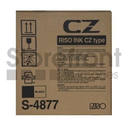 RISOGRAPH S4877 OEM Duplicator Ink, BLACK