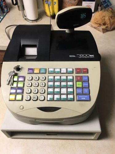 Royal Alpha 600sc Cash Management System Without Cash Drawer