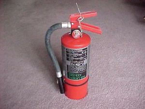 ANSUL SENTRY 9# HALON Fire Extinguisher CHARGED Ready to GO CAR BOAT PLANE HOME