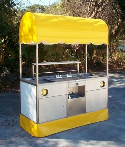 Double Shave Ice Cart - Model 3272DBL