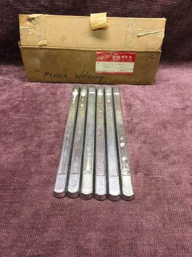 BAR SOLDER! 6 PIECES SOLID SOLDER  8 LBS 12 OZ NEW USA 40/60