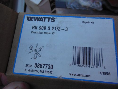 Watts RK 909 S  21/2-3 check seal repair kit 0887730