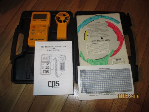 AM50 CPS Thermister Air Velocity Meter Great Condition