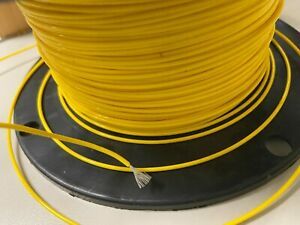 Wire Mil-Spec (PTFE) 22 AWG Stranded 25 ft yellow