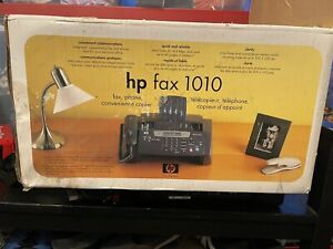 HP 1010 Inkjet Fax Machine With Built-In Phone/Scan &amp; Print with box. New