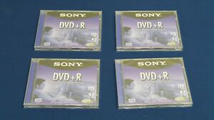 Sony DVD+R, 120 min, 4.7 GB, Jewel Case, # DPR47L2, New sealed