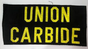 Union Carbide  Firefighter Turnout Gear Patch