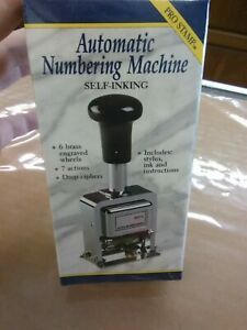 ROGERS AUTOMATIC NUMBERING MACHINE SELF INKING **