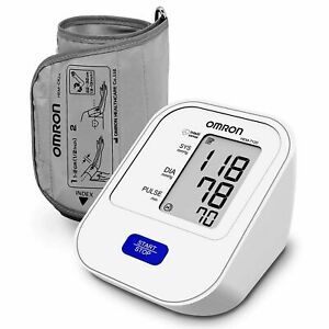 Omron HEM-7120 Bp Monitor (White) Pressure Monitor With Intellisense Free Ship