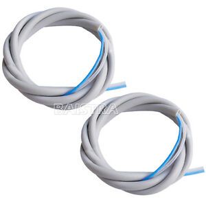 2PCS Dental Silicone Tubing Tube Hose Pipe For 3-Way Water Air Syringe Handpiece