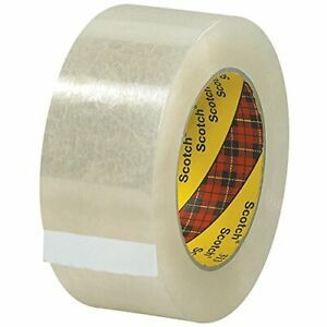 Scotch 313 Cold Temperature Acrylic Packing Tape 2 Inch x 110 Yards 2.5 Mil T...