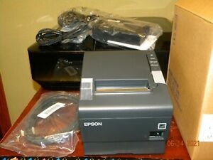 Epson TM-T88V  POS Receipt Printer -C31CA85834 - New in Box! W/POWER SUPPLY