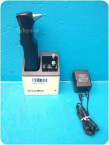 WELCH ALLYN 23300 AUDIOSCOPE AUDIOMETER &amp; 71123 BATTERY CHARGER / STAND ! 273452