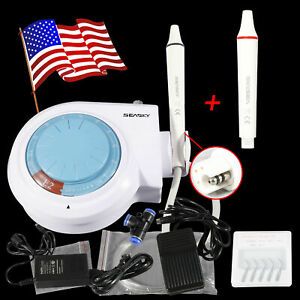 Dental Electric Ultrasonic Scaler E2+ fit EMS Tips + SKYSEA Handpiece