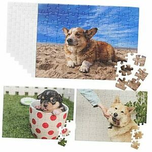Sublimation Puzzle Blanks 10 Sets Sublimation Blanks Jigsaw Puzzles A5 Heat