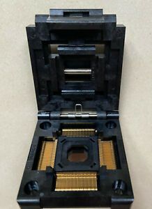 Yamaichi IC51-1764-1505 Burn-In IC 0.5mm Pitch QFP Test Socket 208-Pin Solder