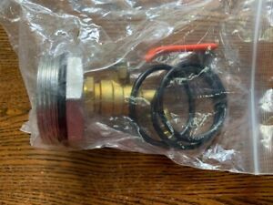 2&#034; Drum Faucet 3/4 inch Brass Barrel Faucet + Extra Gaskets for 55 Gallon Drum
