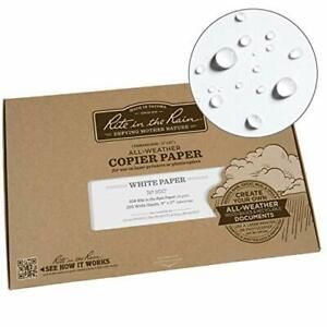 Rite In The Rain Weatherproof Copier Paper 11&#034; x 17&#034; 20# White 200 Sheet Pack...