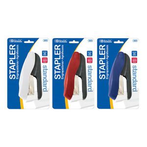 BAZIC Two Tone Standard (26/6) Stapler w/ 500 Ct. Staples