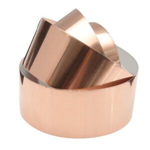 50mm EMI Copper Foil Shielding Tape Conductive Self Adhesive Barrier Guitar PAN