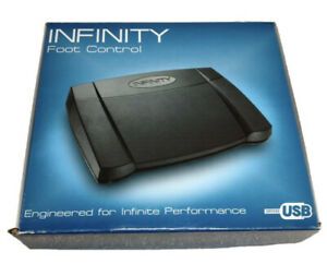 INFINITY IN-USB-2 FOOT CONTROL PEDAL DICTATION TRANSCRIPTION USED With Box