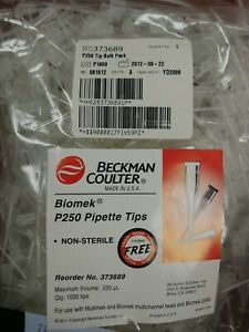 Beckman-Coulter Biomek P250 Pipette Tips, RNase-, DNase-, DNA-, and Pyrogen-free