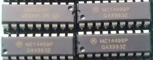 Motorola MC14499P 7-Segment Anzeige/Treiber mit serieller Schnittstelle DIP-18