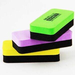 Magnetic White Board Erasers Dry Wipe Marker Cleaner School Office Supplies