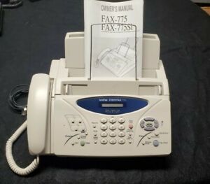 Brother IntelliFAX-775 Plain Paper Fax Phone &amp; Copier  - VGC - Free Shipping