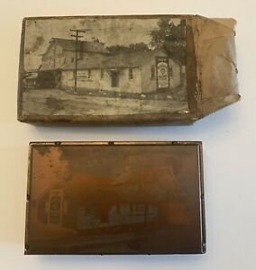 AKRON OHIO SCHOTT MILLING CO. PRINTING BLOCK JAMES LEFFEL CO. SPRINGFIELD, OHIO