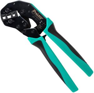 Pro&#039;Skit 902-160 Crimpro Crimper For Wire Ferrules, Awg 2-4-6, Multi