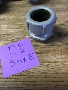 (1)  REMKE 1&#034; STRAIN RELIEF CONNECTOR For 1” To 1 1/4”Cables