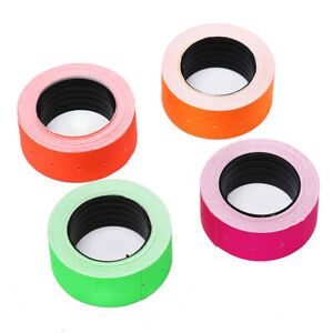 500Pcs/Roll Colorful Price Label Paper Tag Mark Sticker For MX-5500 Labeller *ss