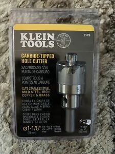Klein Tools 1-1/8&#034; Carbide Tipped Hole Cutter (31876)