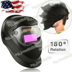 US Solar Auto Darkening Welding Helmet Weld Mask Cap Goggle Hood ARC TIG MIG Cut
