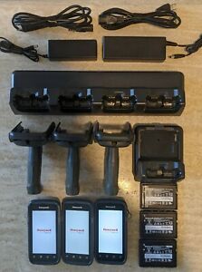 3 - Honeywell Dolphin CT60 Handheld Computers, Charging Stations, Extras, &amp; FS!