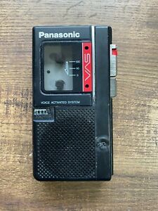 Panasonic Voice Activated System Micro Cassette Recorder RN-115D Tested Works