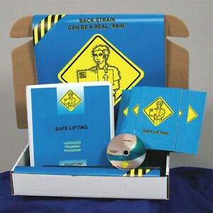 MARCOM K0002289EM Safe Lifting Safety Meeting Kit