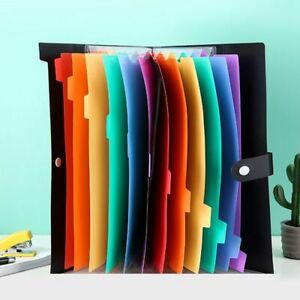 Snap Closure Test Paper Holder Document Organizer Document Bag File Folders