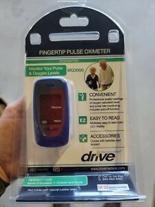 NEW IN BOX Fingertip Pulse Oximeter (Batteries/Lanyard Inc) - MQ3000 Drive