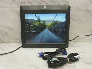 NCR 5965-1014-9090 15&#034; Touchscreen LCD Display Monitor + Powered USB &amp; VGA Cable