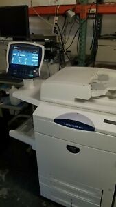 Xerox Docucolor 242 Digital Press Production Color Copier Printer with Finisher