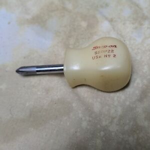 Vintage SNAP-ON SSDP-22 USA No. 2 Stubby Phillips Scredriver Tool
